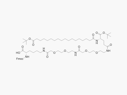 Fmoc-Lys(tBuO-Ste-Glu(AEEA-AEEA)-OtBu)-OH CAS No 1662688-20-1