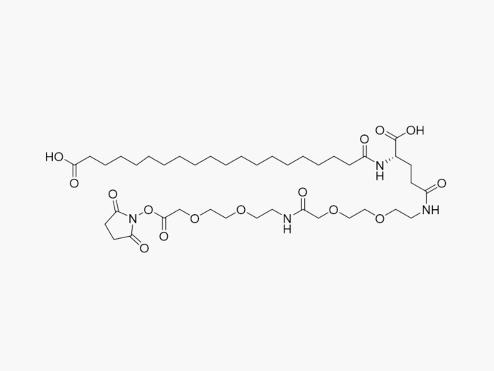 OH-ICO-Glu(AEEA-AEEA-OSu)-OH CAS No 1188328-38-2