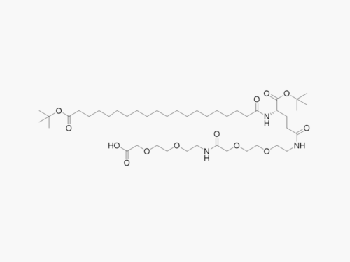 tBuO-ICO-Glu(AEEA-AEEA-OH)-OtBu CAS No 1188328-37-1