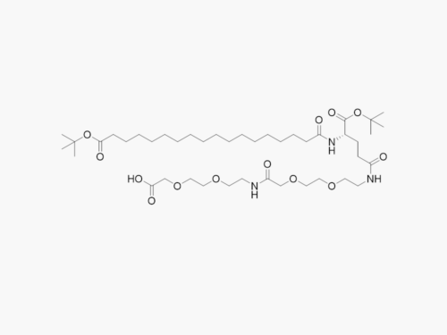 tBuO-Ste-Glu(AEEA-AEEA-OH)-OtBu CAS No 1118767-16-0