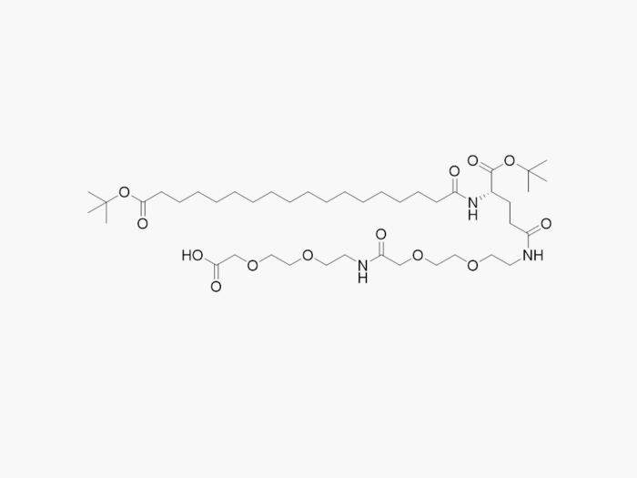 tBuO-Ste-Glu(AEEA-AEEA-OH)-OtBu CAS No 1118767-16-0