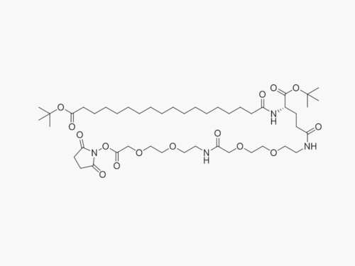 tBuO-Ste-Glu(AEEA-AEEA-OSu)-OtBu CAS No 1118767-15-9