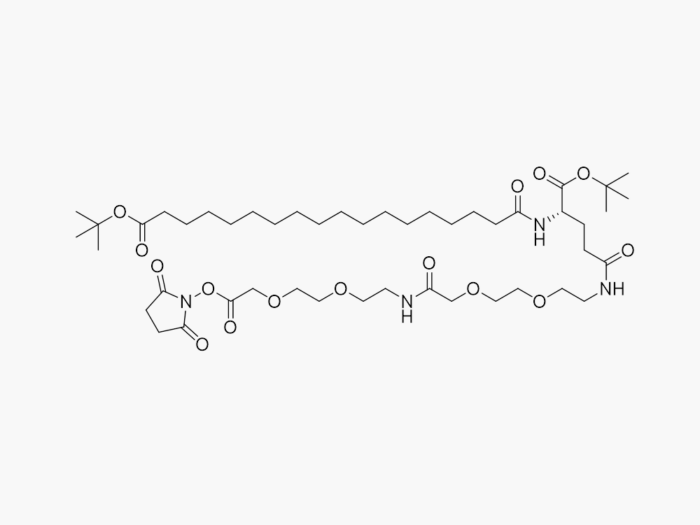 tBuO-Ste-Glu(AEEA-AEEA-OSu)-OtBu CAS No 1118767-15-9